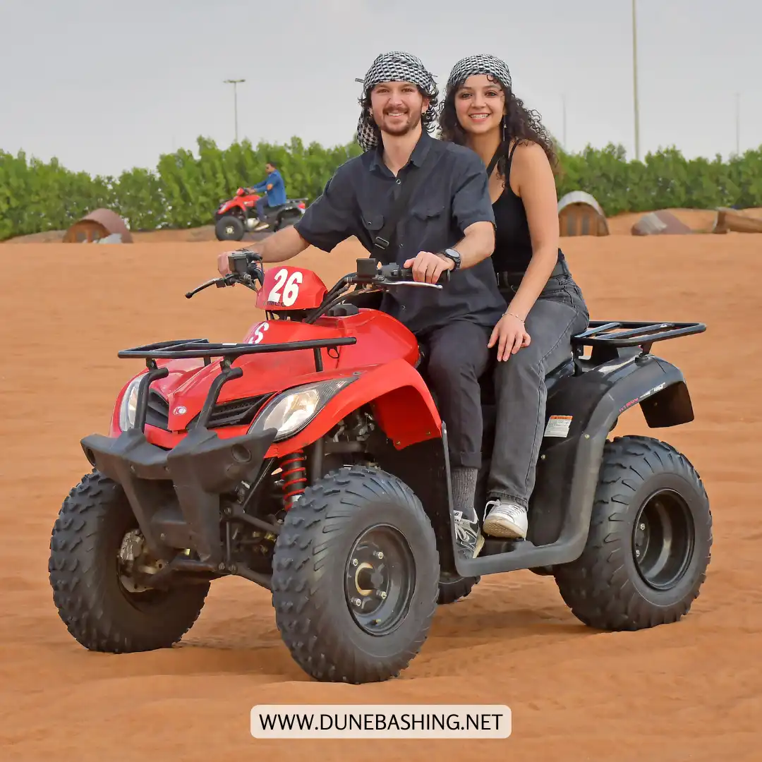 Safari dans le désert en quad à Dubaï - Circuit palpitant et dîner barbecue